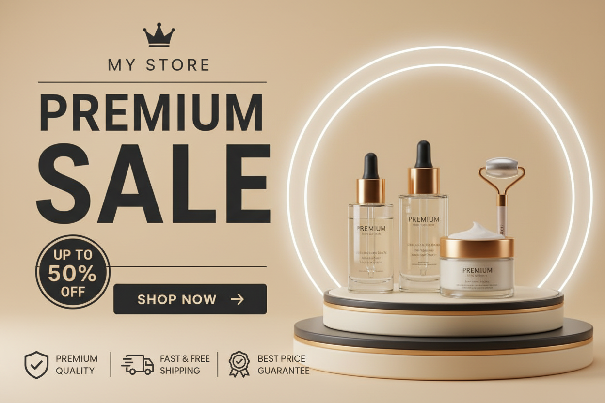 My Store Premium Sale Banner